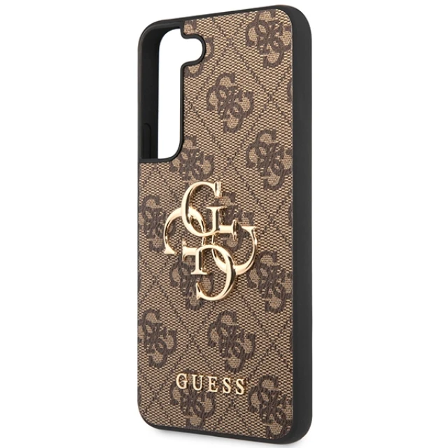 Чохол Guess 4G Big Metal Logo для Samsung Galaxy S23 Brown (GUHCS23S4GMGBR)