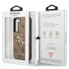 Чохол Guess 4G Big Metal Logo для Samsung Galaxy S23 Brown (GUHCS23S4GMGBR)