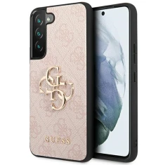 Чохол Guess 4G Big Metal Logo для Samsung Galaxy S23 Pink (GUHCS23S4GMGPI)