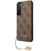 Чехол Guess 4G Charms для Samsung Galaxy S23 S911 Brown (GUHCS23SGF4GBR)