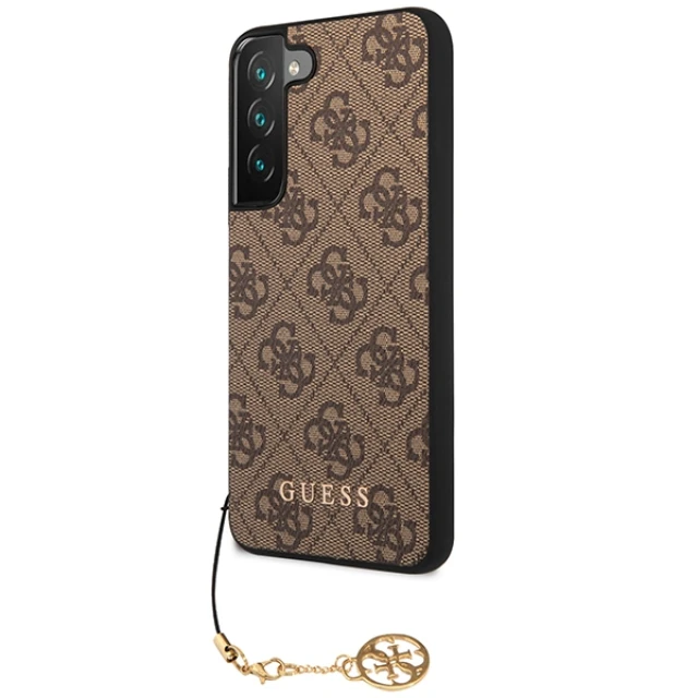 Чехол Guess 4G Charms для Samsung Galaxy S23 S911 Brown (GUHCS23SGF4GBR)