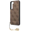 Чехол Guess 4G Charms для Samsung Galaxy S23 S911 Brown (GUHCS23SGF4GBR)