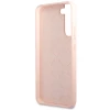 Чохол Guess Silicone Script Metal Logo для Samsung Galaxy S23 Plus Pink (GUHCS23MLSLMGPP)