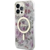 Чохол Guess Flower для iPhone 14 Pro Max Transparent with MagSafe (GUHMP14XHCFWST)