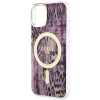 Чехол Guess Leopard для iPhone 14 | 13 Pink with MagSafe (GUHMP14SHLEOPWP)