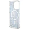 Чохол Guess Leopard для iPhone 14 Pro Blue with MagSafe (GUHMP14LHLEOPWB)