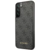 Чохол Guess 4G Metal Gold Logo для Samsung Galaxy S23 Plus Grey (GUHCS23MG4GFGR)