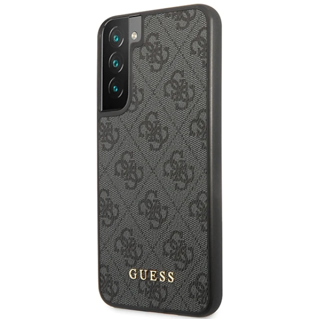 Чохол Guess 4G Metal Gold Logo для Samsung Galaxy S23 Plus Grey (GUHCS23MG4GFGR)