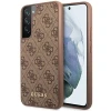Чохол Guess 4G Big Metal Logo для Samsung Galaxy S23 Brown (GUHCS23SG4GFBR)
