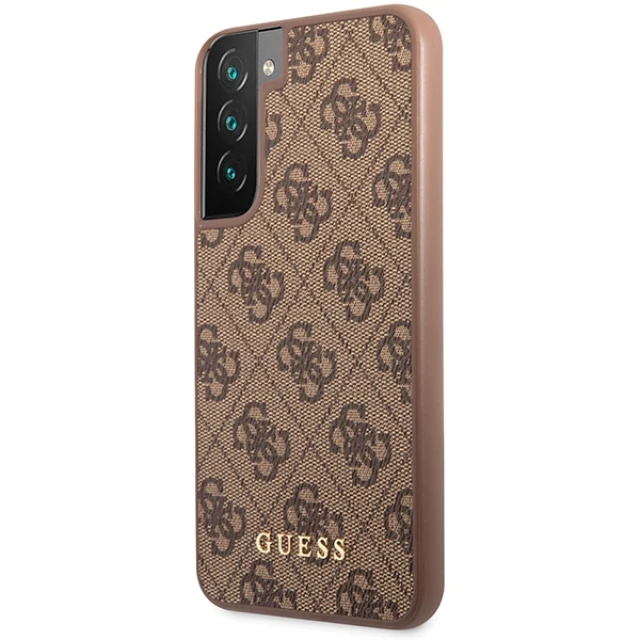 Чохол Guess 4G Big Metal Logo для Samsung Galaxy S23 Brown (GUHCS23SG4GFBR)