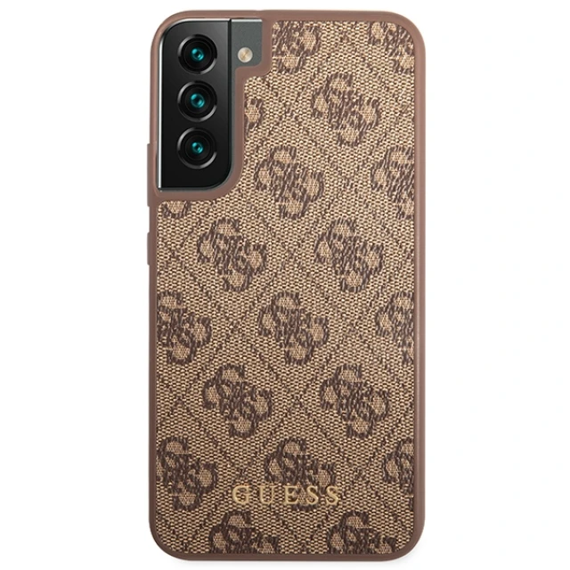 Чохол Guess 4G Big Metal Logo для Samsung Galaxy S23 Brown (GUHCS23SG4GFBR)