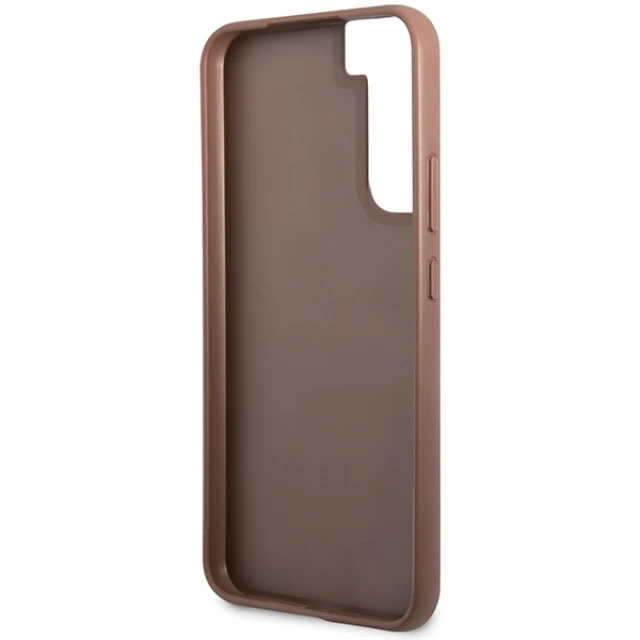 Чохол Guess 4G Big Metal Logo для Samsung Galaxy S23 Brown (GUHCS23SG4GFBR)