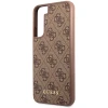 Чохол Guess 4G Metal Gold Logo для Samsung Galaxy S23 Plus Brown (GUHCS23MG4GFBR)