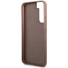 Чохол Guess 4G Metal Gold Logo для Samsung Galaxy S23 Plus Brown (GUHCS23MG4GFBR)