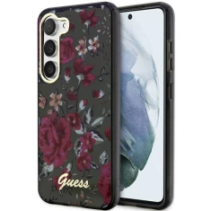 Чохол Guess Flower Collection для Samsung Galaxy S23 Plus S916 Khaki (GUHCS23MHCFWSA)