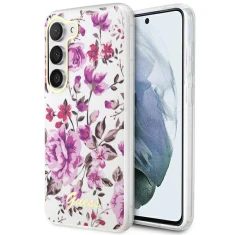 Чохол Guess Flower Collection для Samsung Galaxy S23 S911 White (GUHCS23SHCFWST)