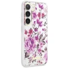Чохол Guess Flower Collection для Samsung Galaxy S23 Plus S916 White (GUHCS23MHCFWST)