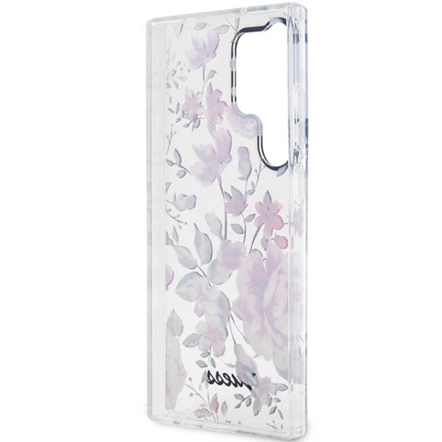 Чохол Guess Flower Collection для Samsung Galaxy S23 Ultra S918 White (GUHCS23LHCFWST)