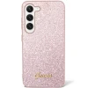 Чохол Guess Glitter Script для Samsung Galaxy S23 S911 Pink (GUHCS23SHGGSHP)