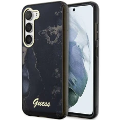 Чохол Guess Golden Marble Collection для Samsung Galaxy S23 S911 Black (GUHCS23SHTMRSK)