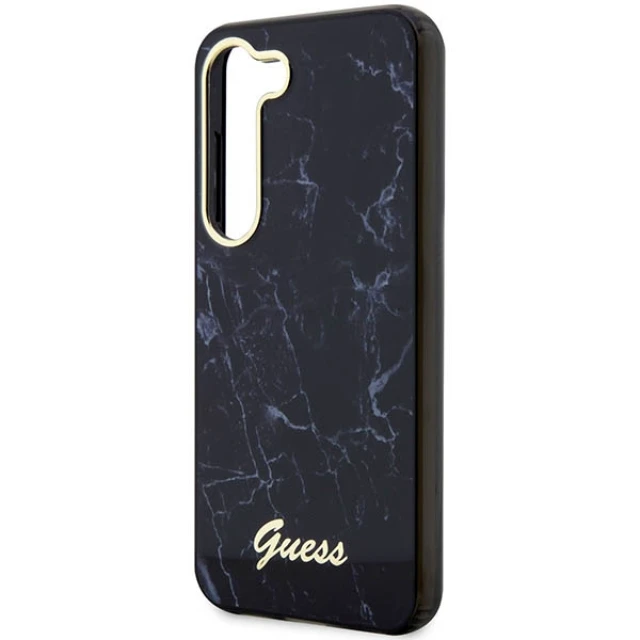 Чехол Guess Marble для Samsung Galaxy S23 S911 Black (GUHCS23SPCUMAK)