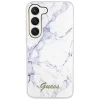 Чохол Guess Marble для Samsung Galaxy S23 S911 White (GUHCS23SPCUMAH)
