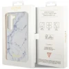 Чохол Guess Marble для Samsung Galaxy S23 S911 White (GUHCS23SPCUMAH)