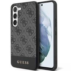 Чохол Guess 4G Stripe для Samsung Galaxy S23 S911 Black (GUHCS23SG4GLGR)