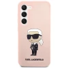 Чохол Karl Lagerfeld Silicone Ikonik для Samsung Galaxy S23 S911 Pink (KLHCS23SSNIKBCP)