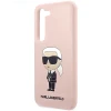 Чохол Karl Lagerfeld Silicone Ikonik для Samsung Galaxy S23 S911 Pink (KLHCS23SSNIKBCP)