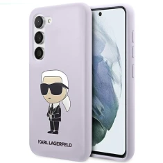 Чохол Karl Lagerfeld Silicone Ikonik для Samsung Galaxy S23 S911 Purple (KLHCS23SSNIKBCU)