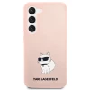 Чохол Karl Lagerfeld Silicone Choupette для Samsung Galaxy S23 S911 Pink (KLHCS23SSNCHBCP)