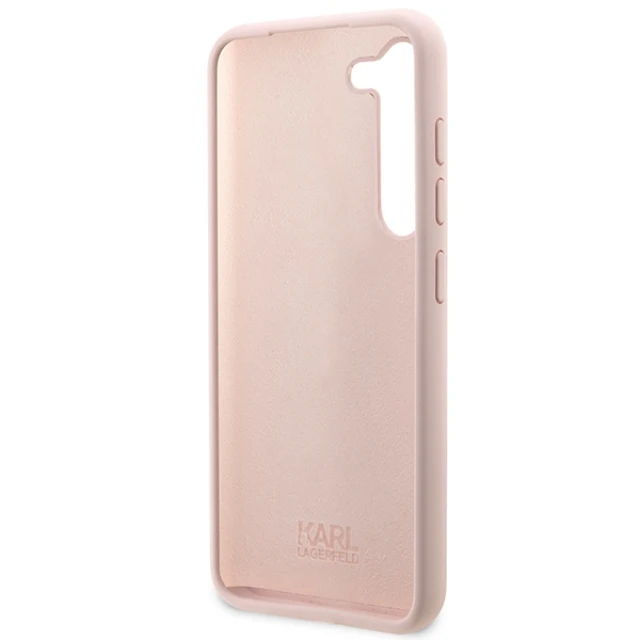 Чохол Karl Lagerfeld Silicone Choupette для Samsung Galaxy S23 S911 Pink (KLHCS23SSNCHBCP)