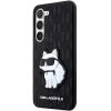 Чохол Karl Lagerfeld Saffiano Monogram Choupette для Samsung Galaxy S23 Plus S916 Black (KLHCS23MSAKLHCPK)