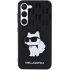 Чохол Karl Lagerfeld Saffiano Monogram Choupette для Samsung Galaxy S23 Plus S916 Black (KLHCS23MSAKLHCPK)