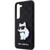 Чохол Karl Lagerfeld Saffiano Monogram Choupette для Samsung Galaxy S23 Plus S916 Black (KLHCS23MSAKLHCPK)