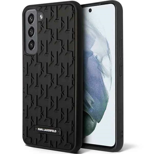 Чохол Karl Lagerfeld 3D Monogram для Samsung Galaxy S23 S911 Black (KLHCS23SRUPKLPK)