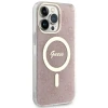 Чохол Guess 4G для iPhone 14 Pro Max Pink with MagSafe (GUHMP14XH4STP)