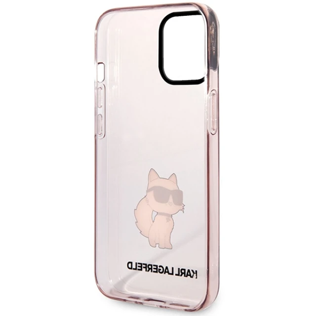Чохол Karl Lagerfeld Ikonik Choupette для iPhone 12 | 12 Pro Pink (KLHCP12MHNCHTCP)