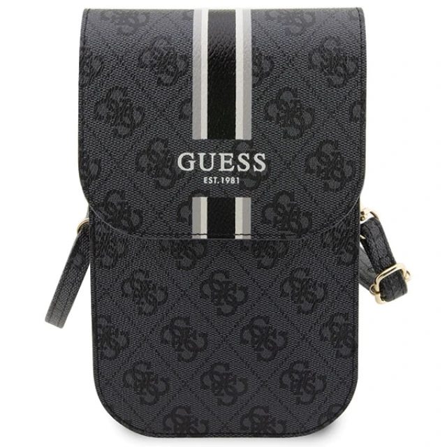 Чохол Guess 4G Stripes 17 x 10 x 2cm Black (GUWBP4RPSK)