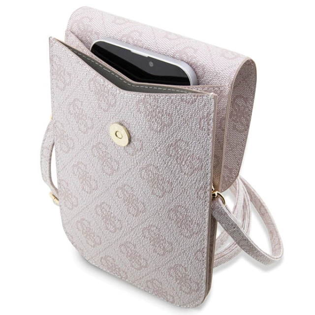 Чохол Guess 4G Stripes 17 x 10 x 2cm Pink (GUWBP4RPSP)