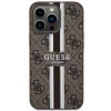 Чохол Guess 4G Printed Stripes для iPhone 13 Pro Max Brown with MagSafe (GUHMP13XP4RPSW)
