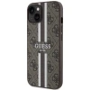 Чохол Guess 4G Printed Stripes для iPhone 14 Plus Brown with MagSafe (GUHMP14MP4RPSW)