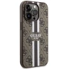 Чохол Guess 4G Printed Stripes для iPhone 14 Pro Max Brown with MagSafe (GUHMP14XP4RPSW)