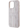 Чохол Guess 4G Printed Stripes для iPhone 13 Pro Pink with MagSafe (GUHMP13LP4RPSP)