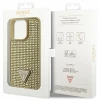 Чохол Guess Rhinestone Triangle для iPhone 14 Pro Gold (GUHCP14LHDGTPD)