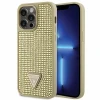 Чохол Guess Rhinestone Triangle для iPhone 14 Pro Max Gold (GUHCP14XHDGTPD)