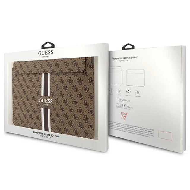 Чохол-конверт Guess 4G Printed Stripes 14