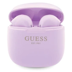 Бездротові навушники Guess Classic EST Logo Purple (GUTWST26PSU)