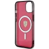 Чохол Ferrari Translucent для iPhone 14 | 13 Red with MagSafe (FEHMP14SURKR)